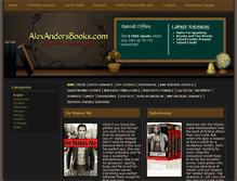 Tablet Screenshot of alexandersbooks.com